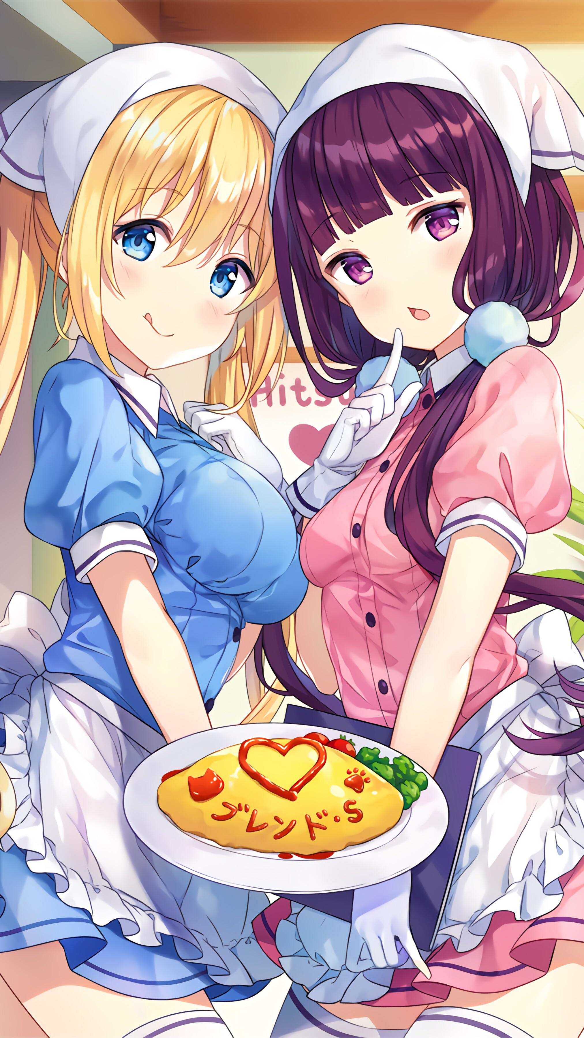 Kaho Hinata & Maika Sakuranomiya [Blend S] (2025x3600)
