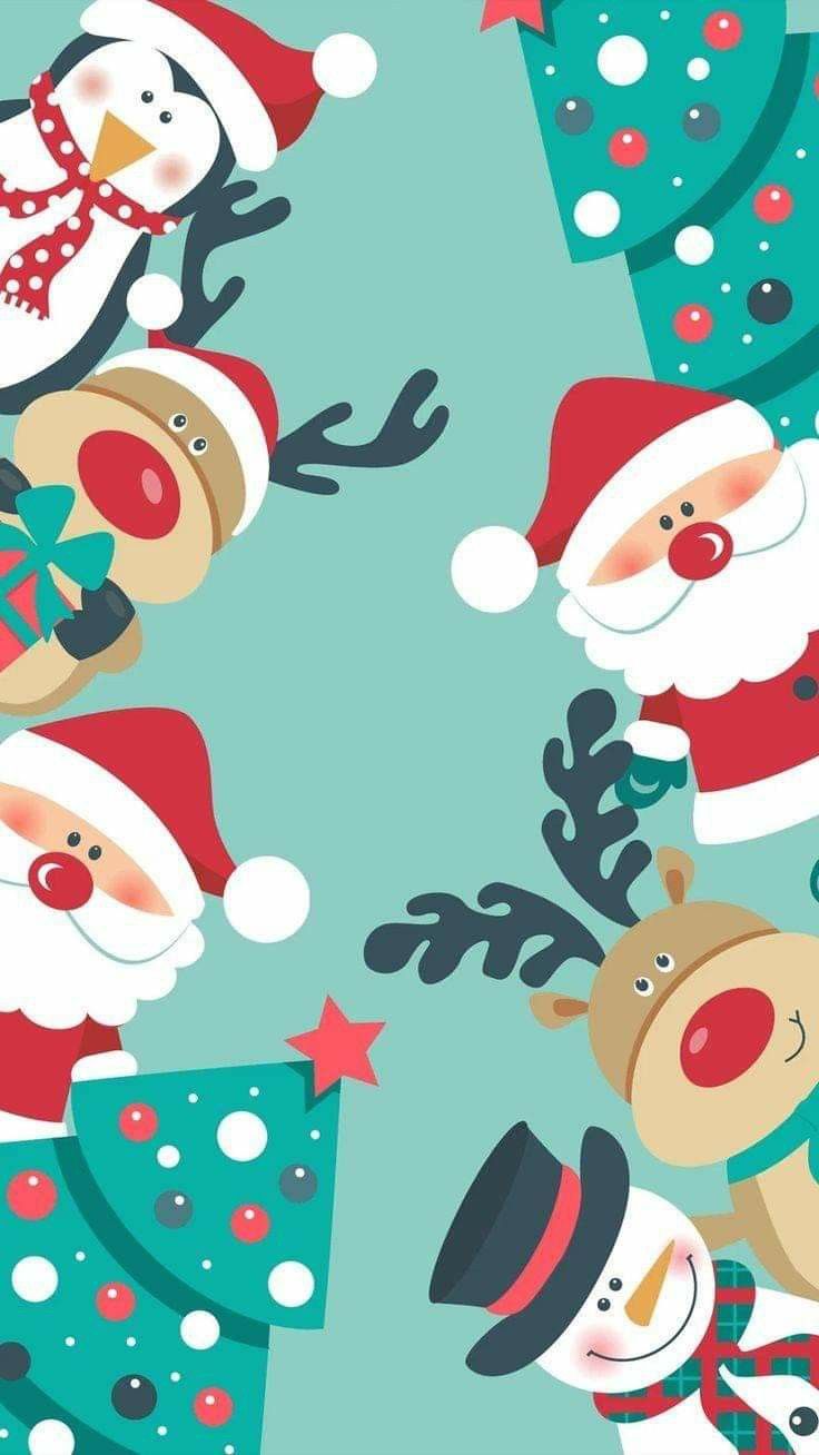 Navidad. Cute christmas wallpaper, Merry christmas wallpaper, Christmas phone wallpaper