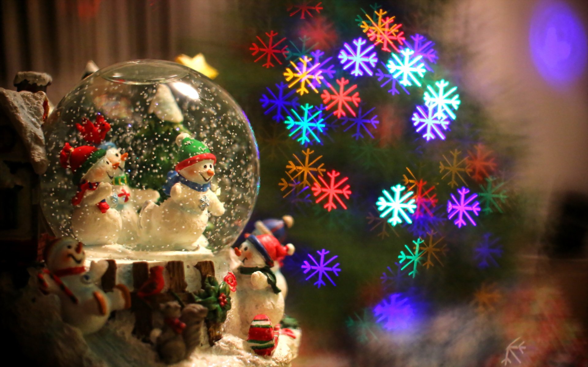 Snow Globe HD Wallpaper and Background Image