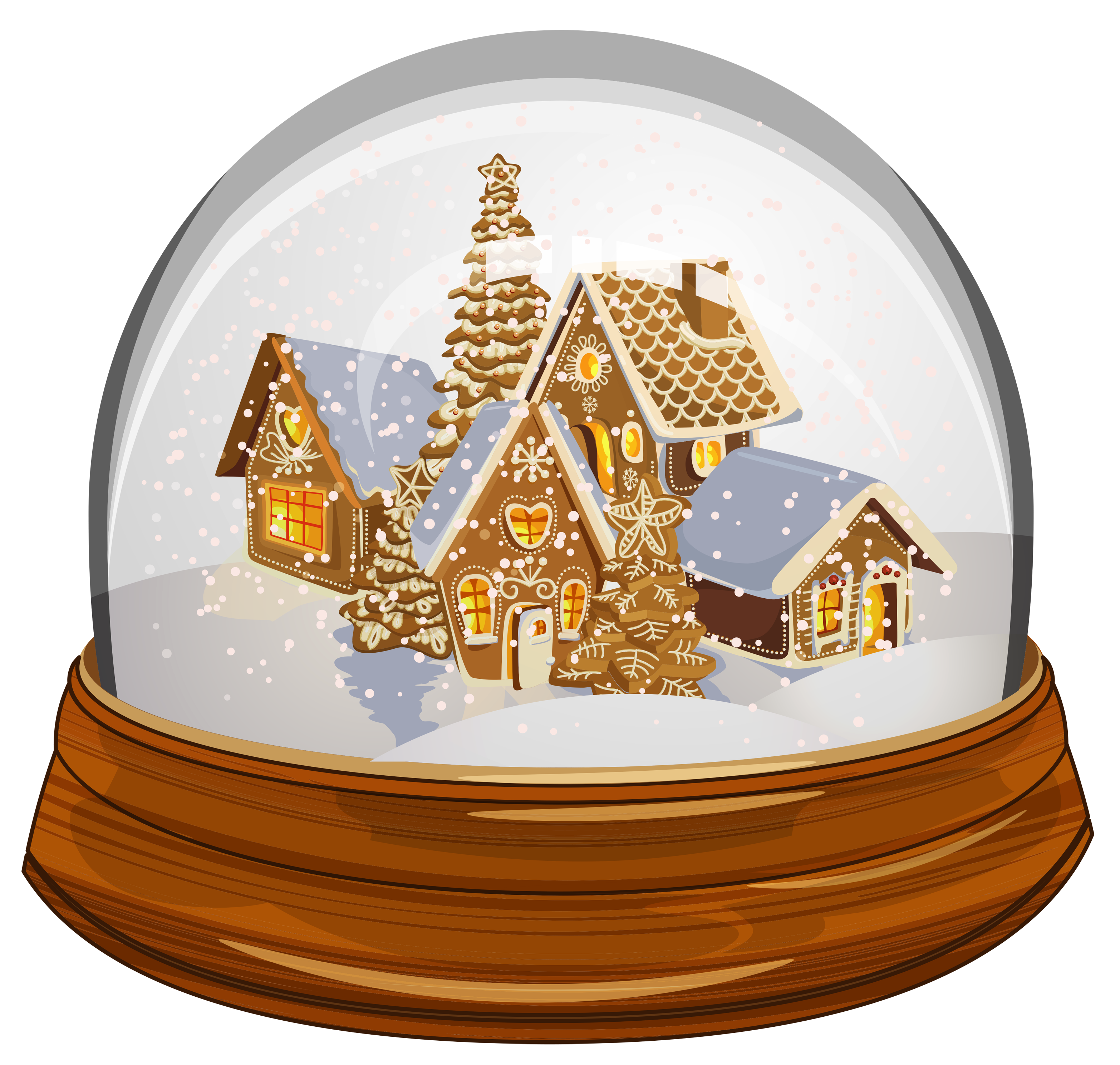 Transparent Christmas Snowglobe PNG Clipart​-Quality Image and Transparent PNG Free Clipart