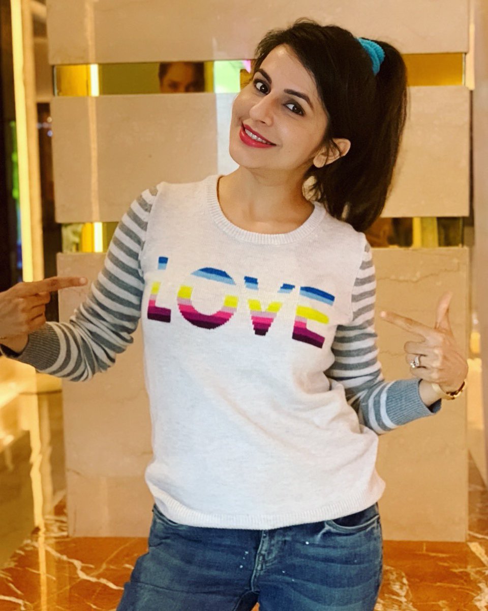Roop Durgapal ! Winters & sweaters. like thismy sweater says, Spread love. Spread happiness