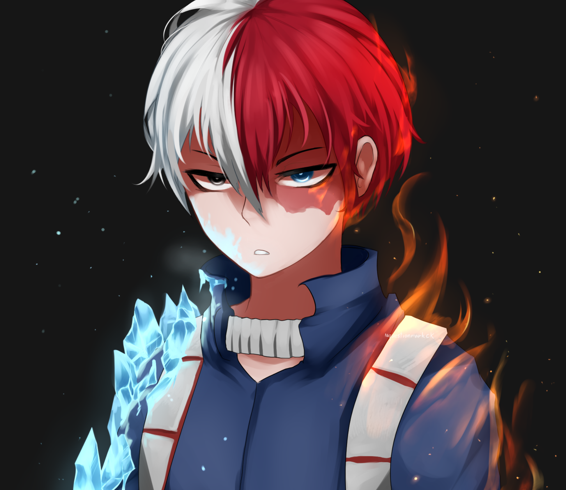4K Todoroki Wallpaper Desktop, iPhone and Android