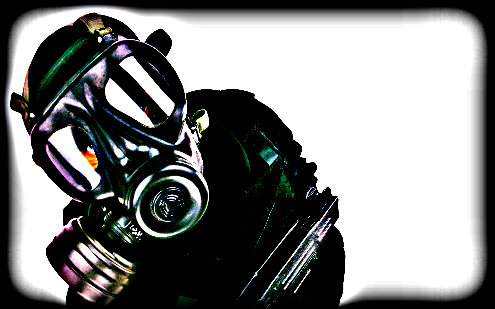 dark, Horror, Anarchy, Gas, Mask, Art Wallpaper HD / Desktop and Mobile Background