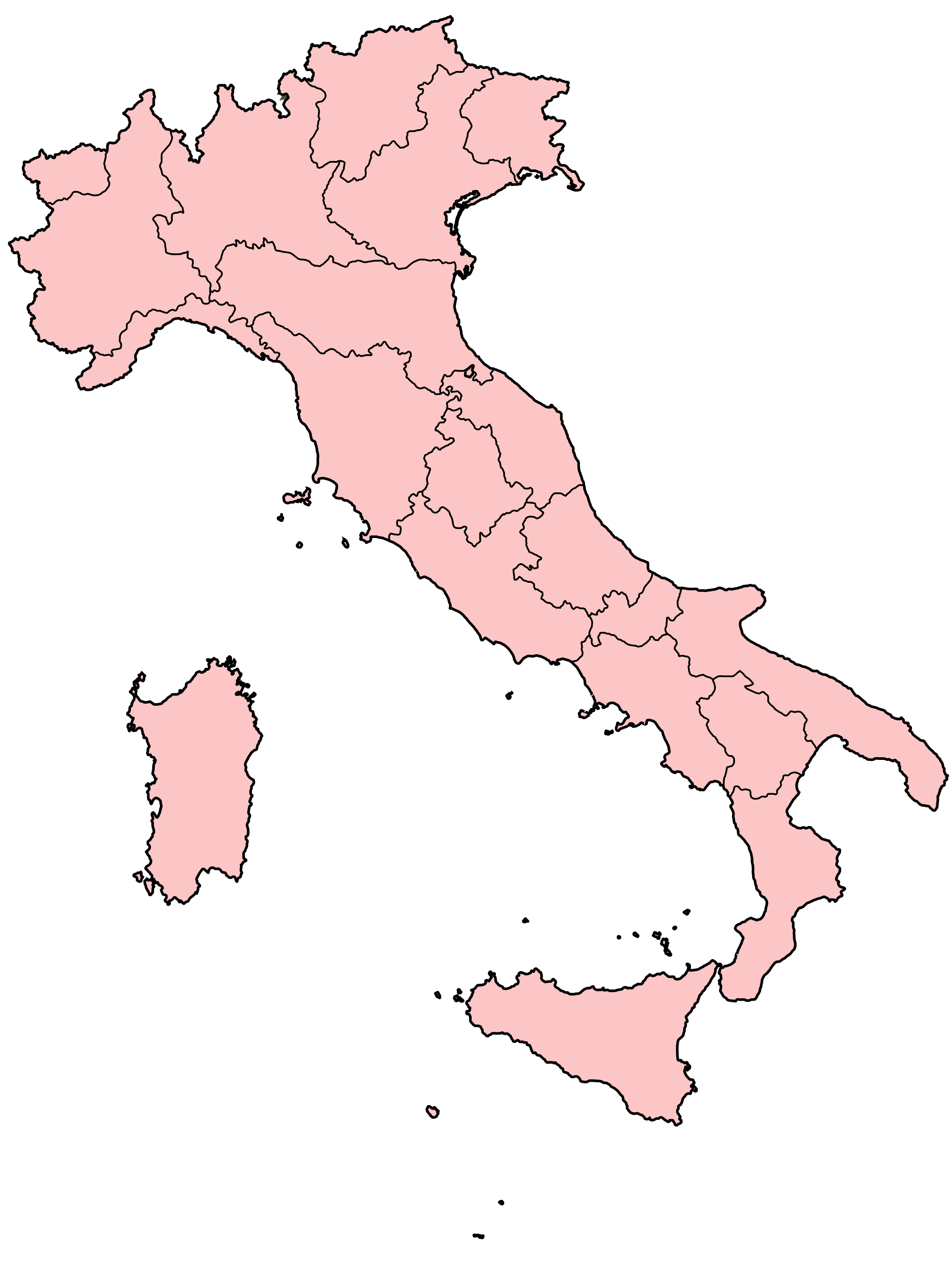 BG: wallpaper Christian Richard, Map Of Italy