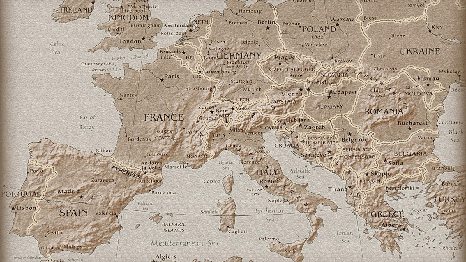 Italy Map Wallpapers - Wallpaper Cave