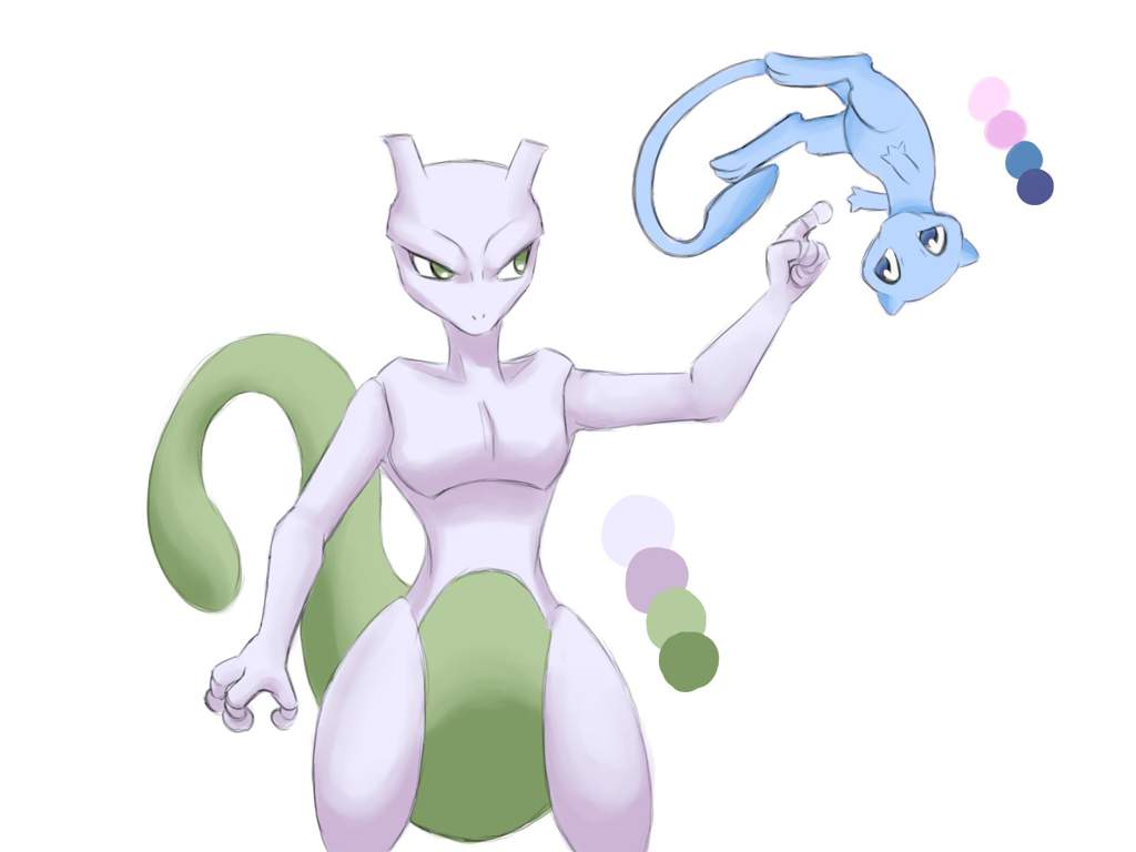 Shiny Mewtwo Wallpapers.