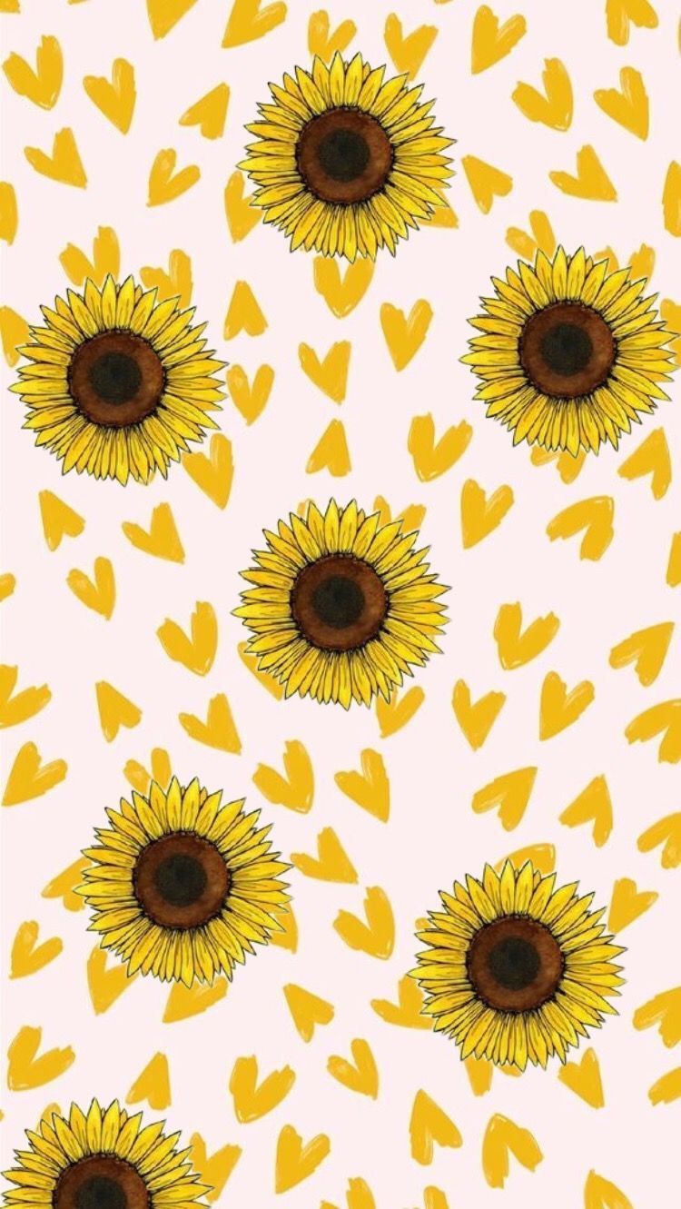 Cartoon Sunflower Wallpapers - Wallpaper Cave