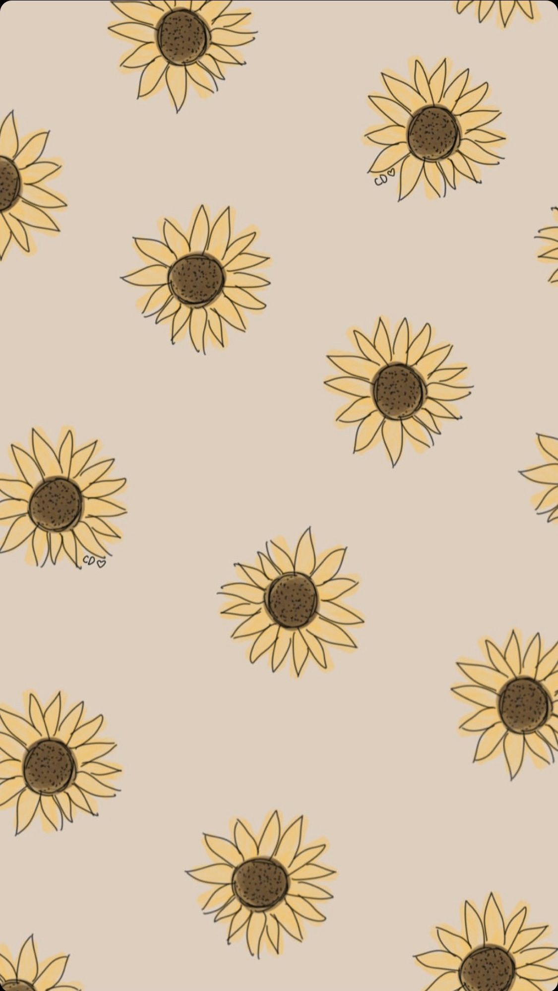 Phone Background. Wallpaper iphone boho, Sunflower iphone wallpaper, iPhone wallpaper fall
