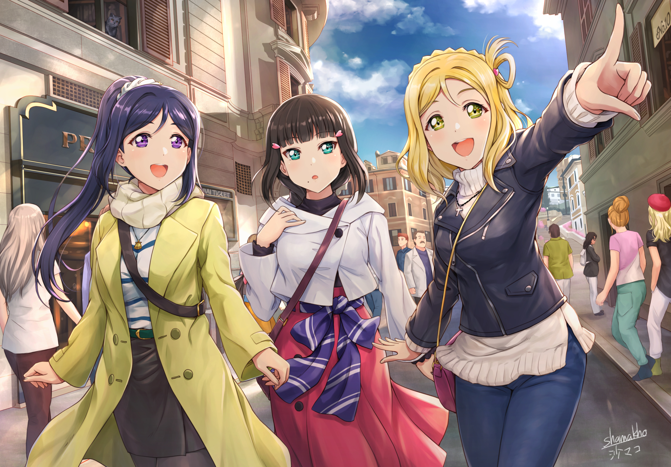 Dia Kurosawa HD Wallpaper