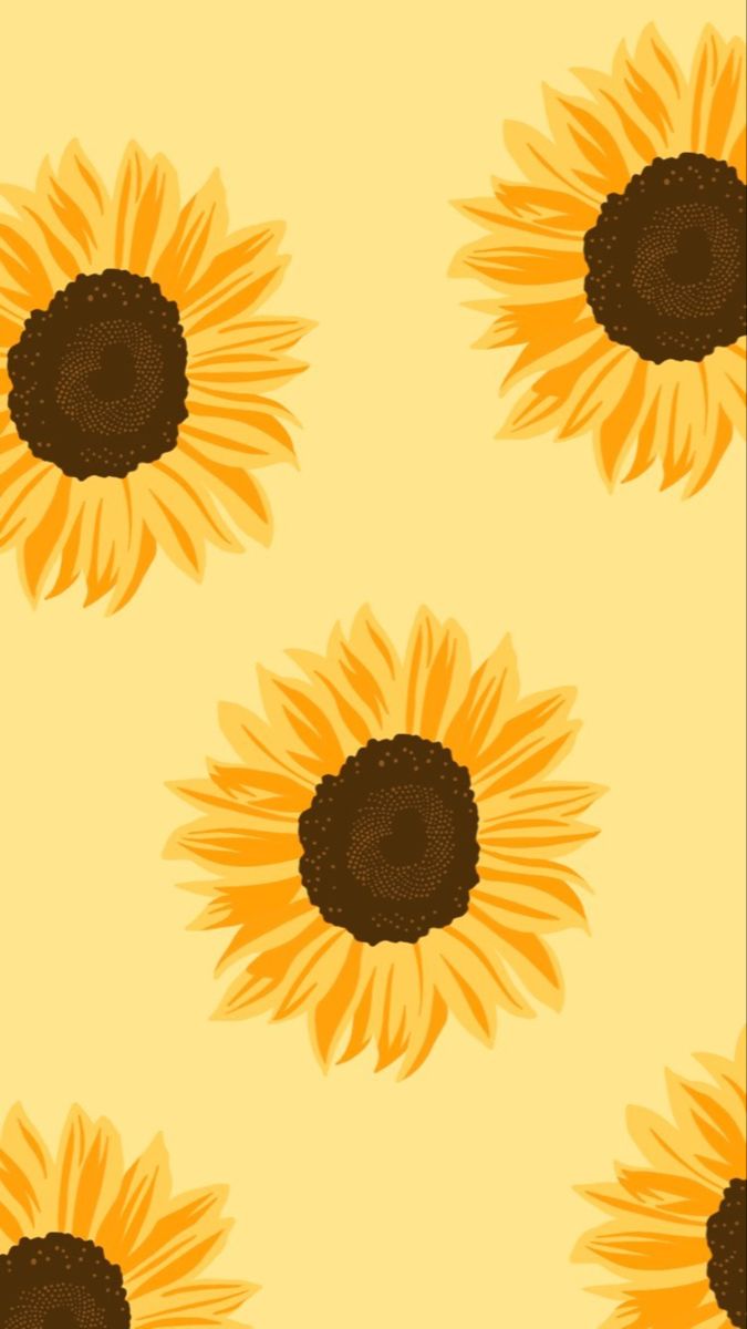 Cartoon Sunflower Wallpapers - Wallpaper Cave