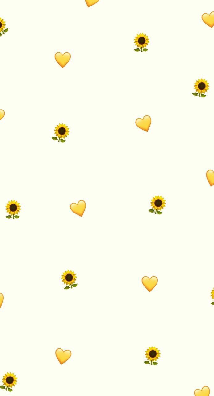 Cartoon Sunflower Wallpapers Wallpaper Cave