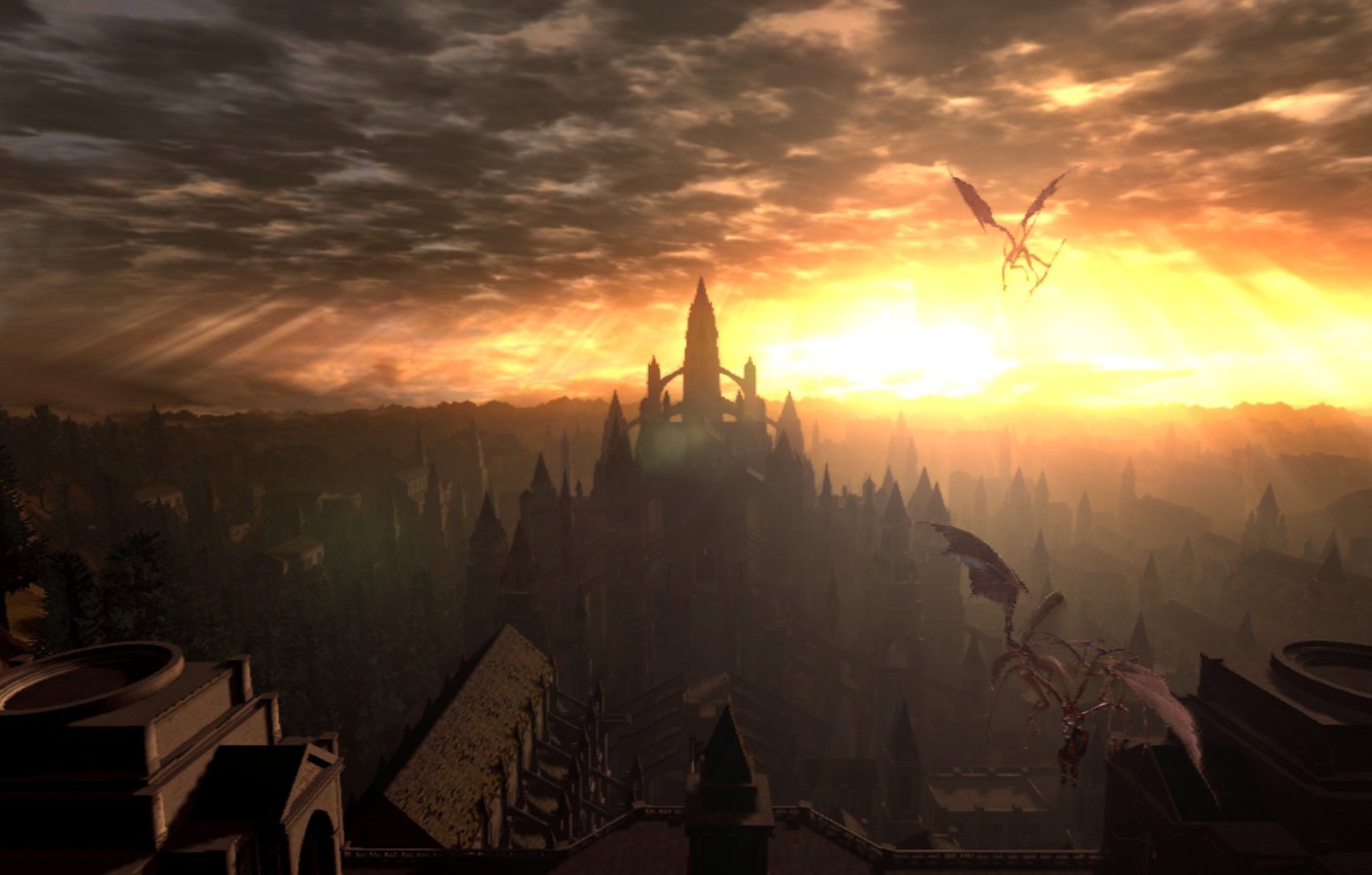 Wallpaper from software, Anor Londo, DARK SOULS Prepare To Die Edition image for desktop, section игры