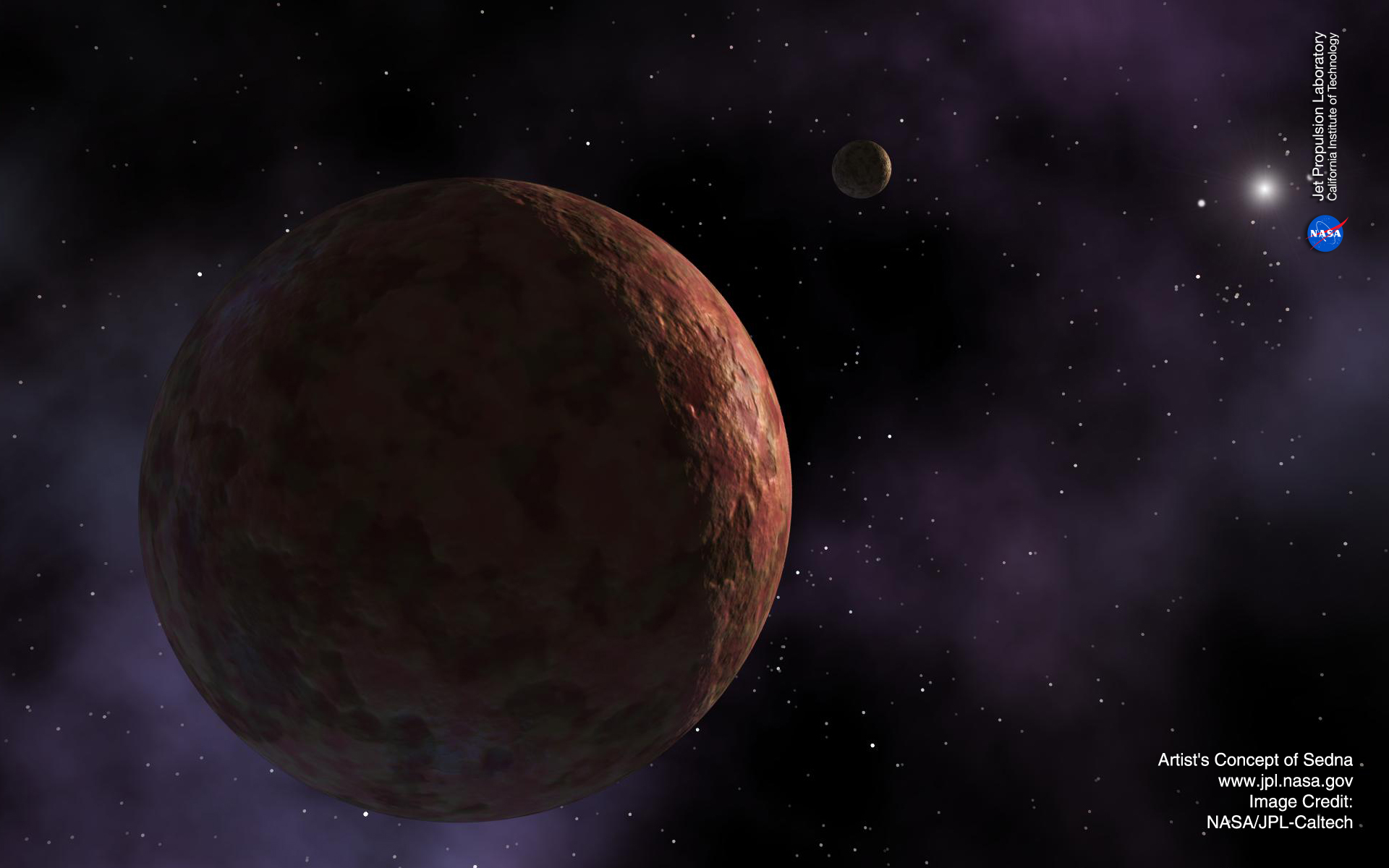Meet Sedna, the Dwarf Planet Space Wallpaper