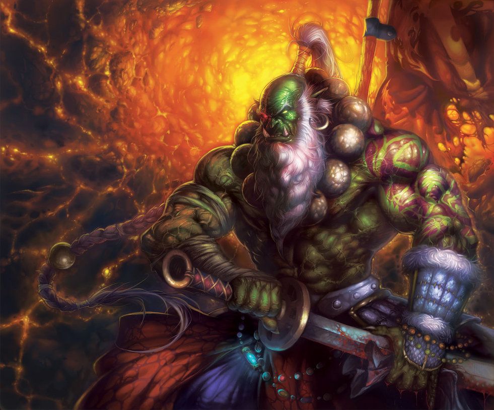Orc Blade Master. World of warcraft, Warcraft, Warcraft orc