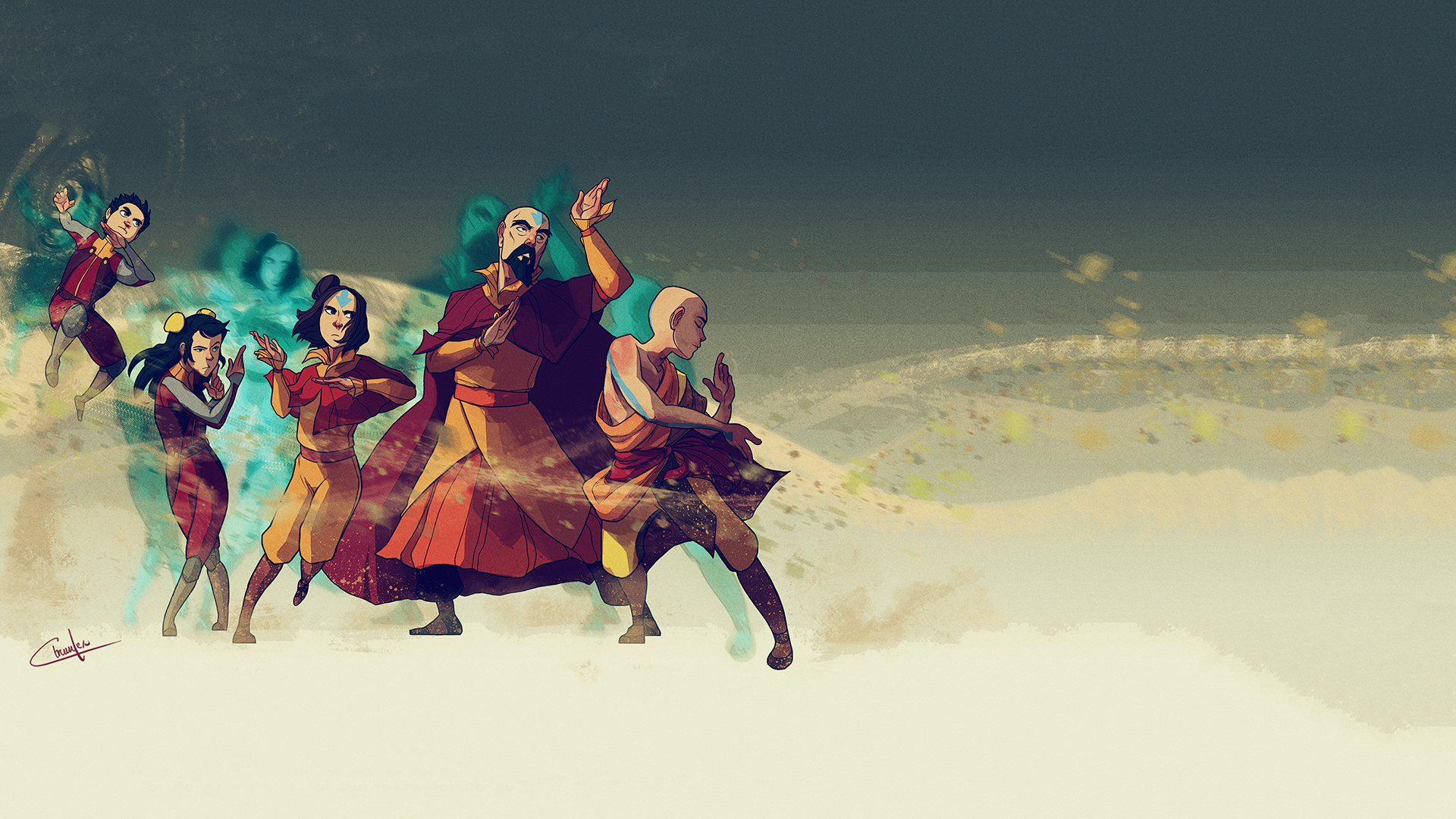 Water. Earth. Fire. Air. Long ago, the four nations