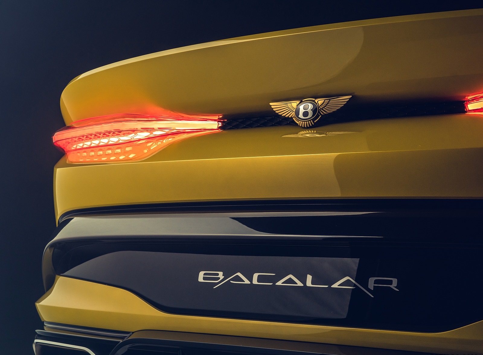 Bentley Mulliner Bacalar Tail Light Wallpaper