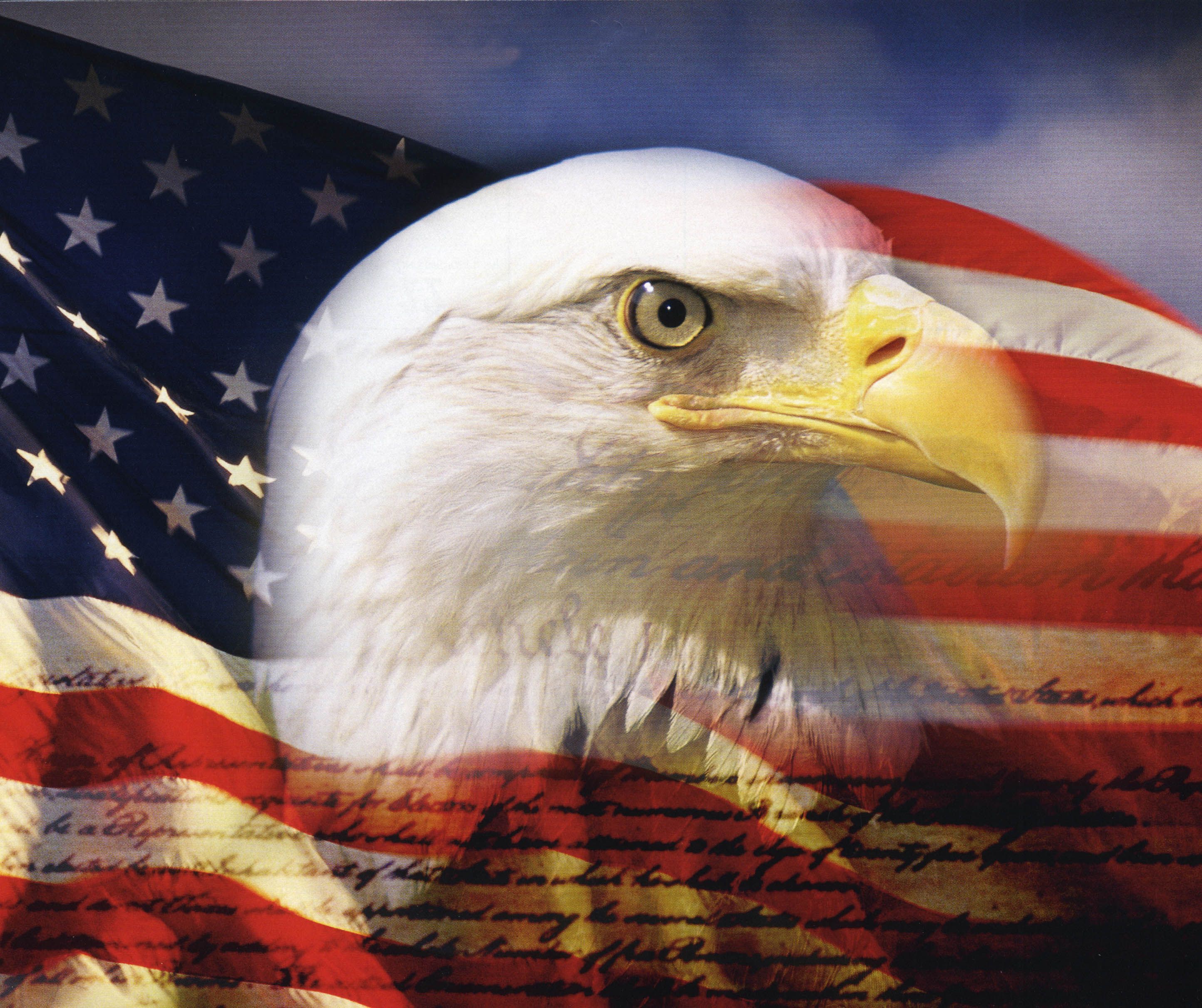 American Flag Eagles Wallpaper Free American Flag Eagles Background