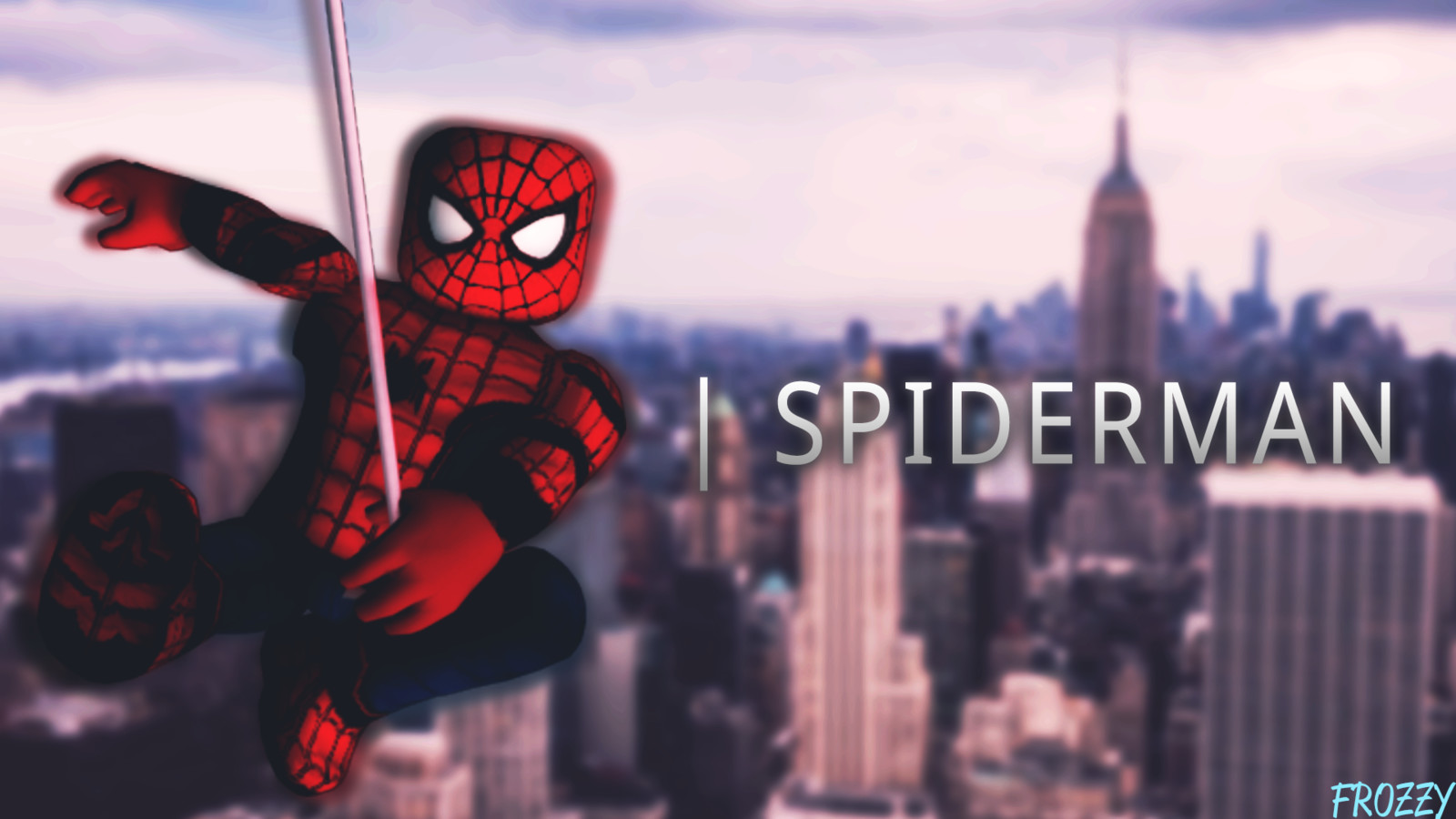 Spiderman render GFX, Jordan Williams