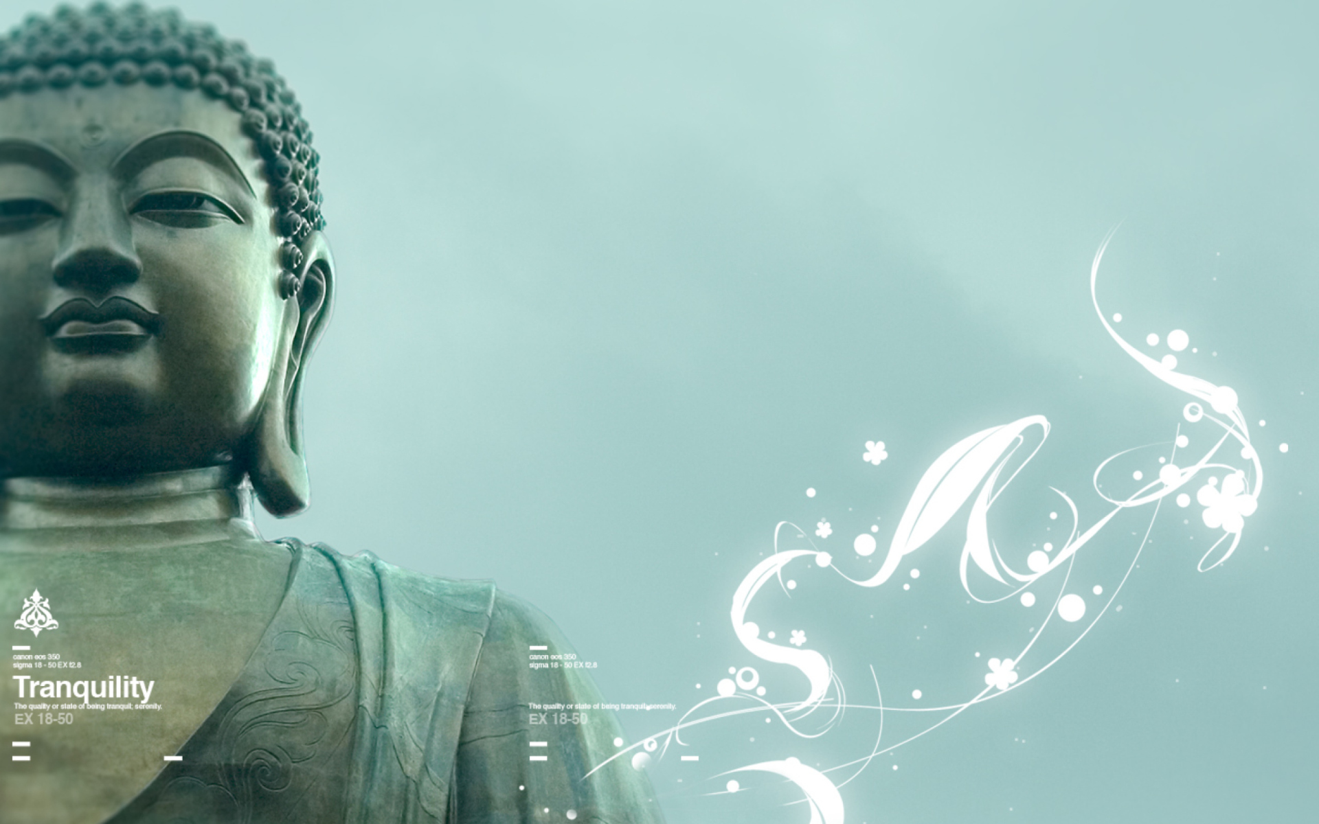 Abstract Buddha Wallpaper for Widescreen Desktop PC 1920x1080 Full HD