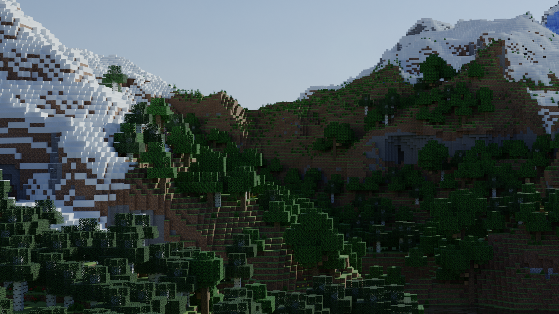 Minecraft 1.18 Mountains