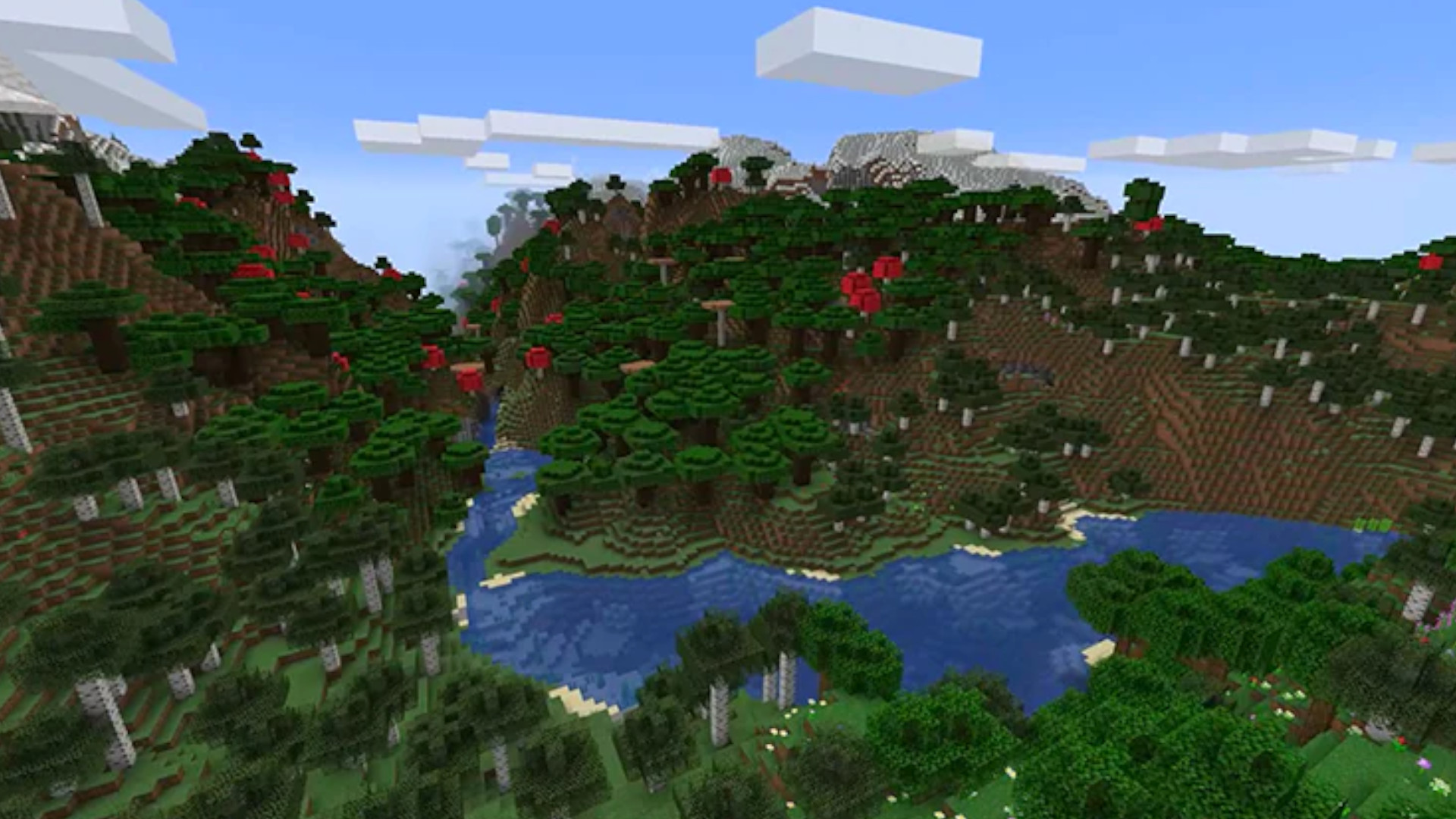 Try out the new Stony Peaks biome with Minecraft's latest 1.18 experimental snapshot