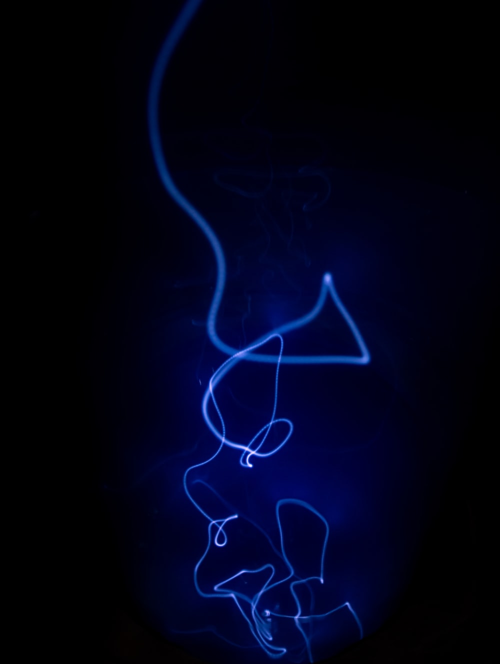 Blue Lights Picture. Download Free Image