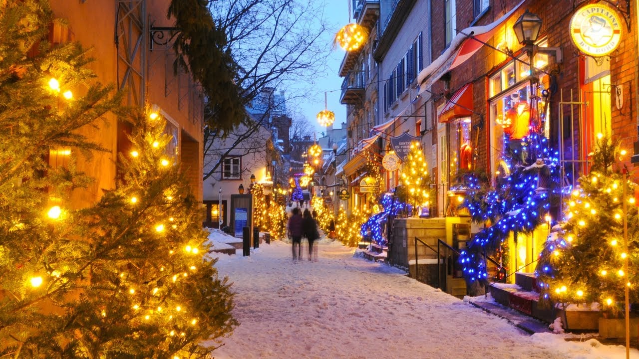 Old Christmas Town Wallpapers Wallpaper Cave