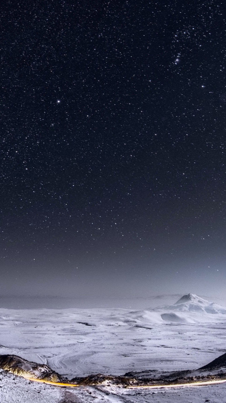 Free download Night Stars Mountain Range Winter Landscape iPhone 6 Plus HD Wallpaper [1028x1920] for your Desktop, Mobile & Tablet. Explore Animated Winter iPhone Wallpaper. Snow iPhone Wallpaper, Free