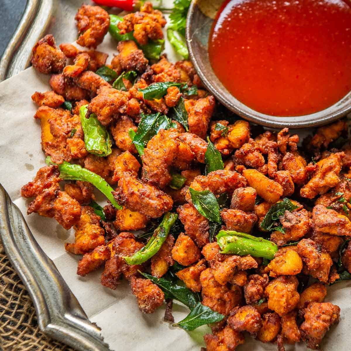 Chicken Pakora Recipe (Step by Step + Video)