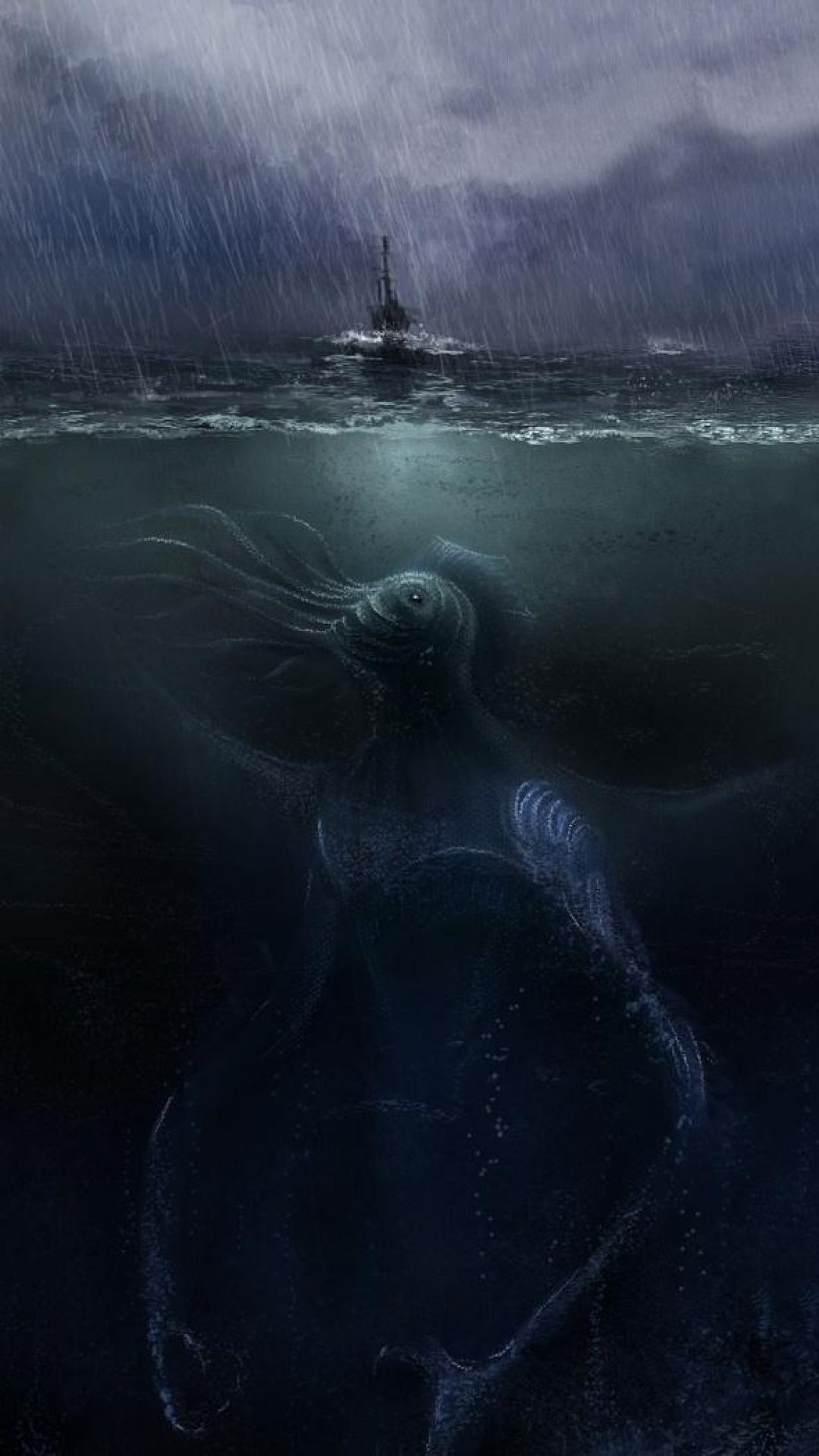 Scary Sea Wallpaper Free Scary Sea Background