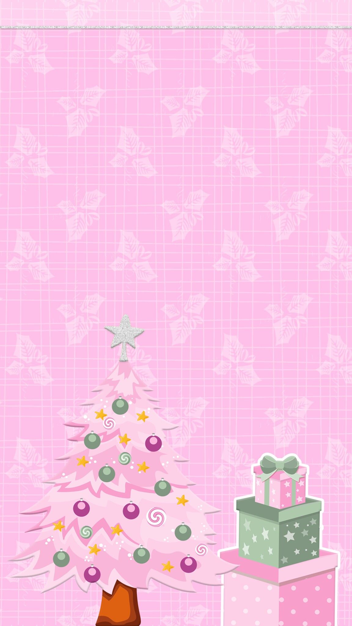Pink Christmas Wallpaper, HD Pink Christmas Background on WallpaperBat