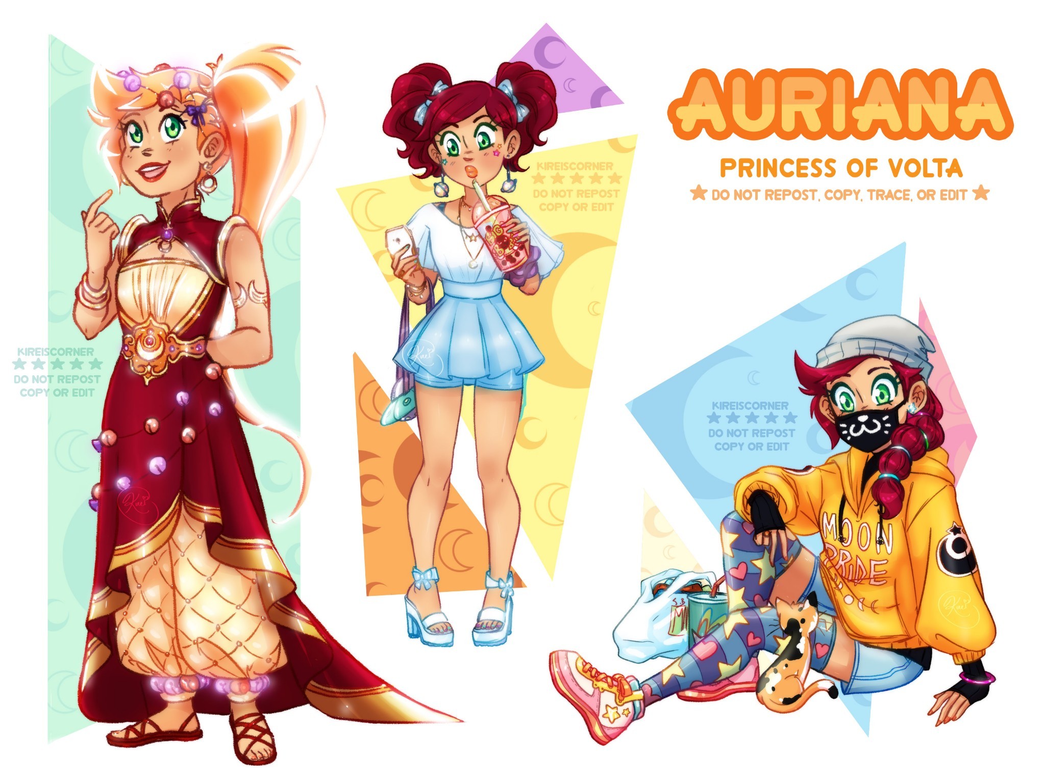 Auriana princess of Volta