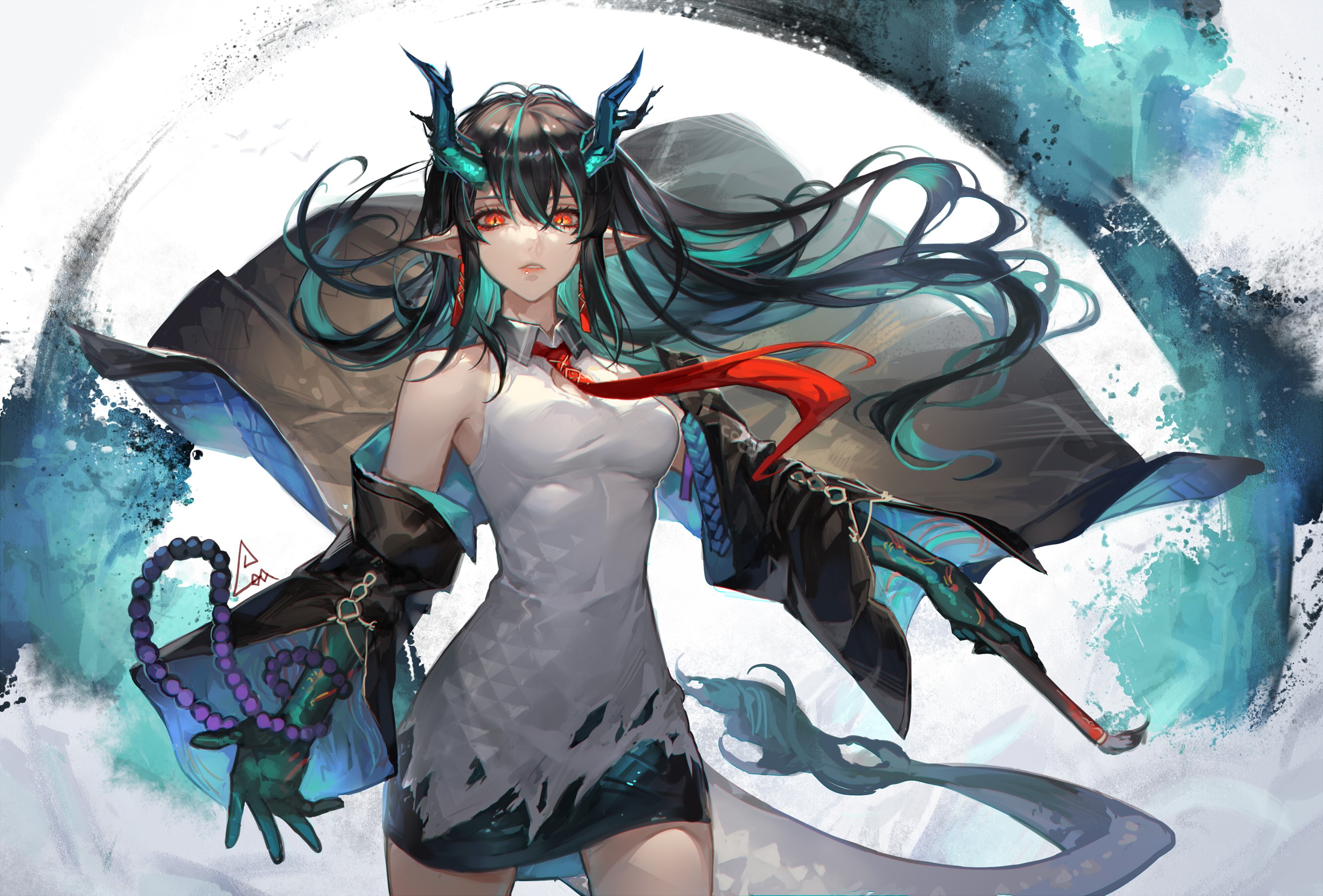 dragon girl HD wallpaper, Background