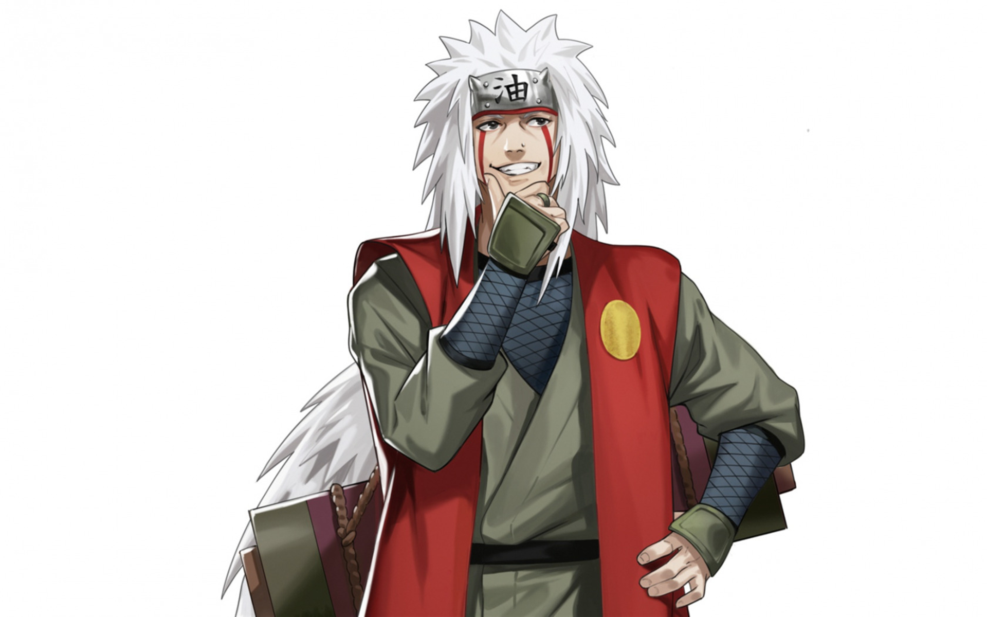 Download wallpaper Jiraiya, Naruto, portrait, main characters, japanese manga, anime characters for desktop with resolution 1920x1200. High Quality HD picture wallpaper