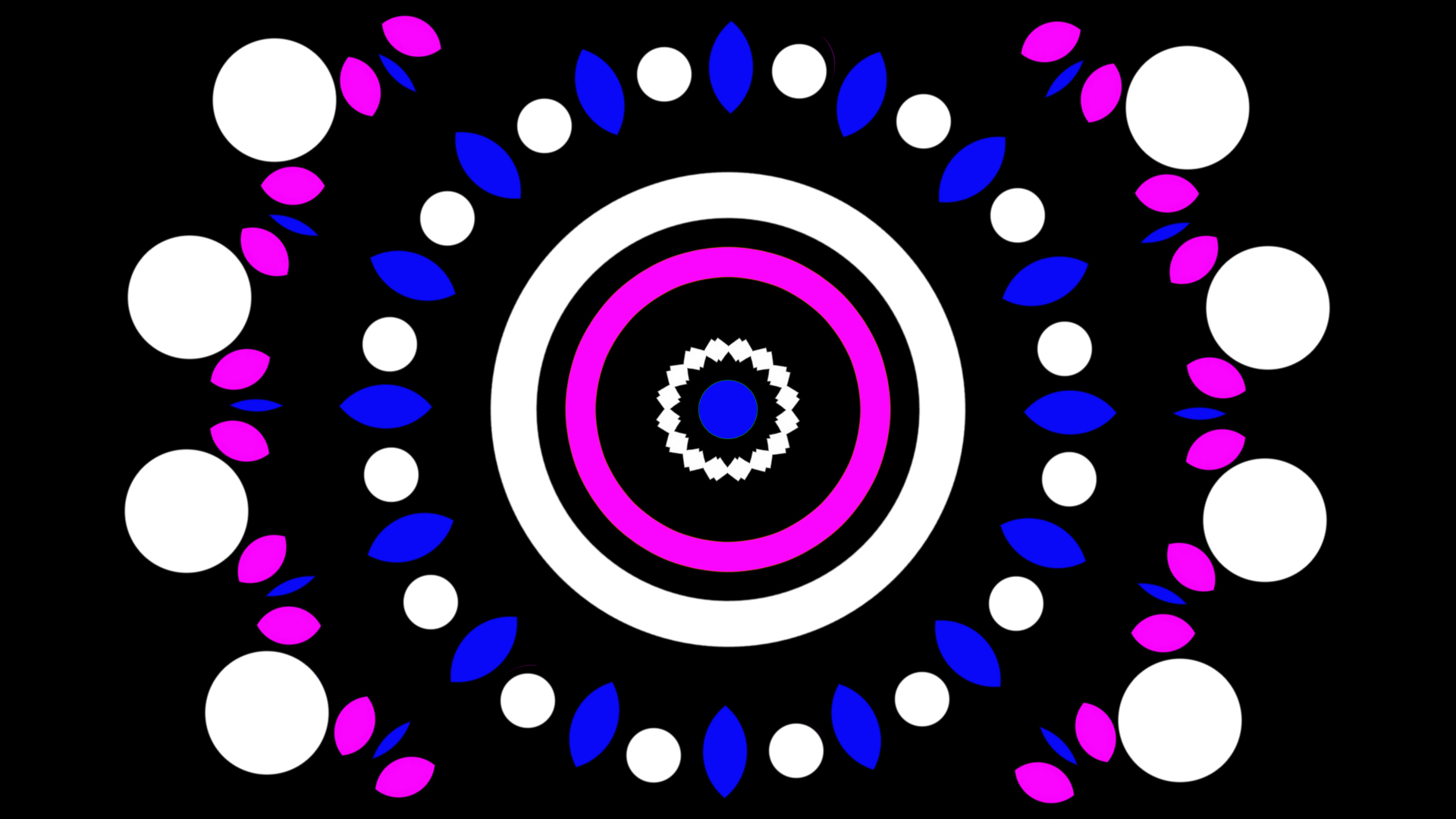 Colorful circles HD Wallpaper