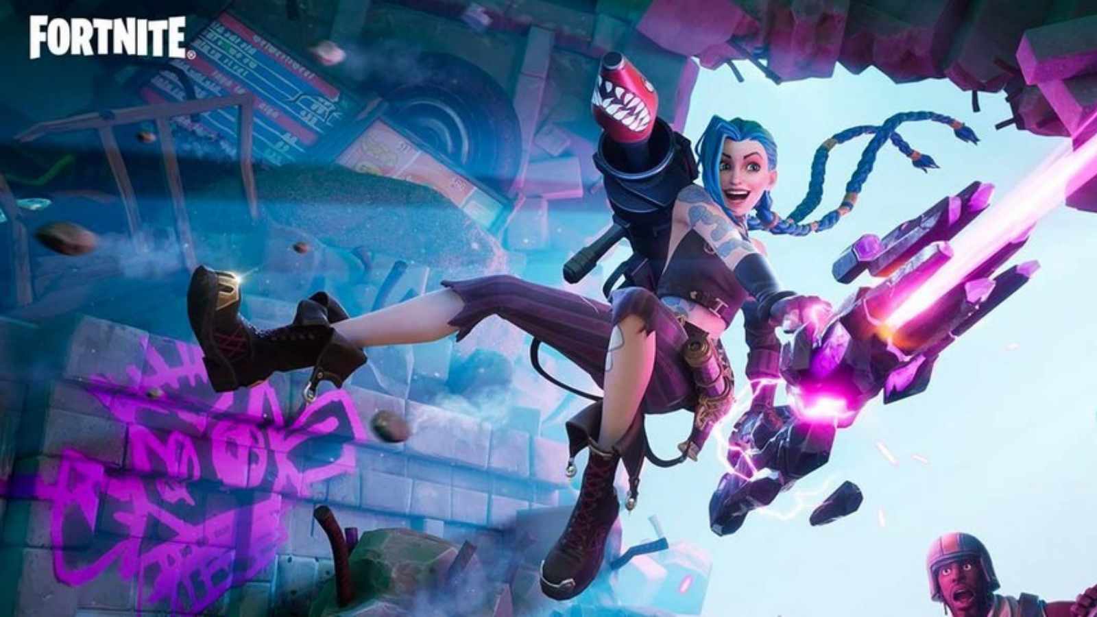 How to get the Jinx skin in Fortnite Chapter 2 Season 8 (Redeem codes)