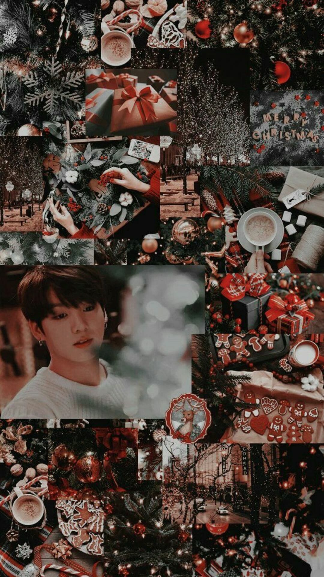 Valencia Helena on ⌗⋆─ ⨾BTS Aestheticꓻ♡៸. Bts christmas, Christmas aesthetic wallpaper, iPhone wallpaper / iPhone HD Wallpaper Background Download (png / jpg) (2021)