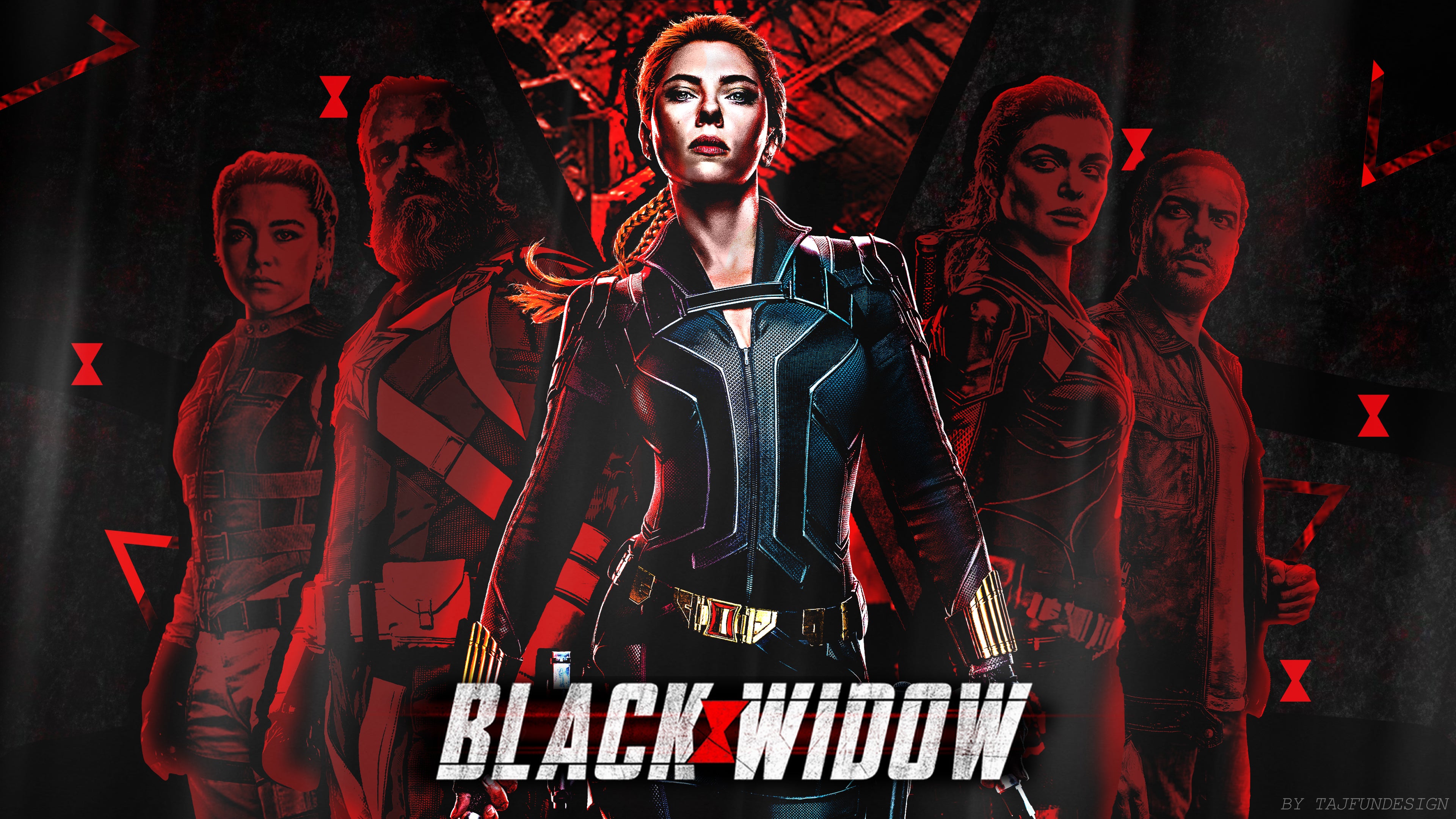 Black Widow Wallpaper 4K