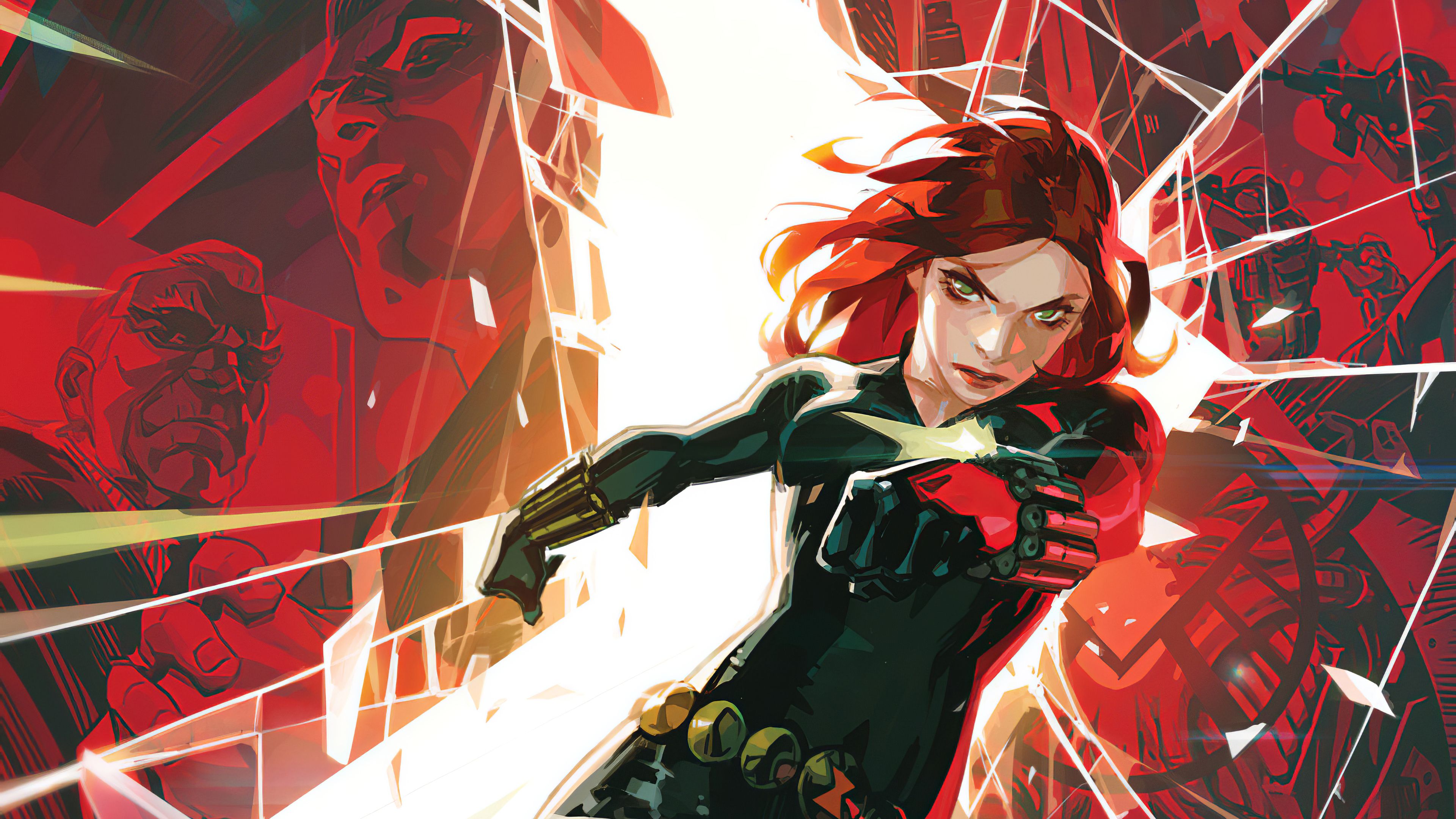 Black Widow Anime Wallpaper
