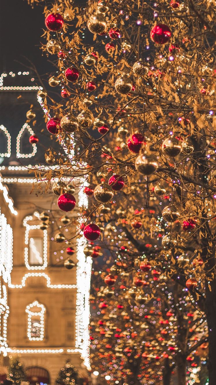 ID 275175 moscow christmas time 4k iPhone Wallpaper Free Download