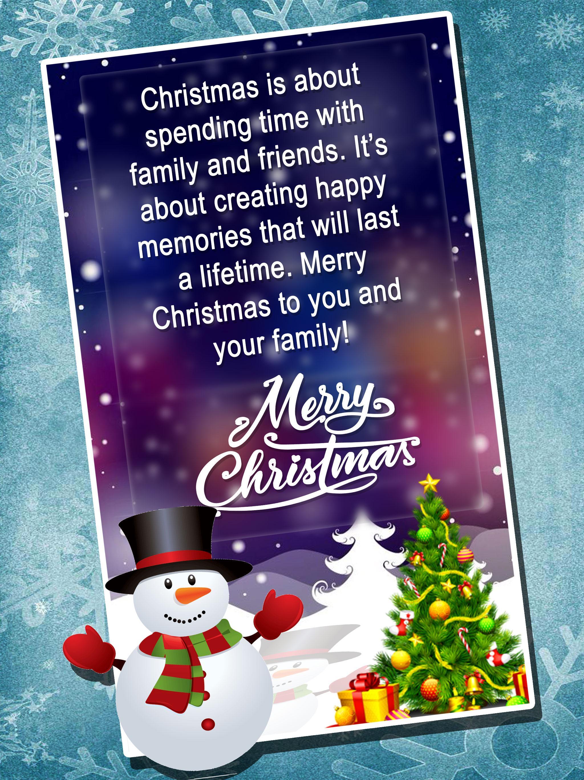 Christmas Wishes & Wallpaper messages pour Androidéléchargez l'APK