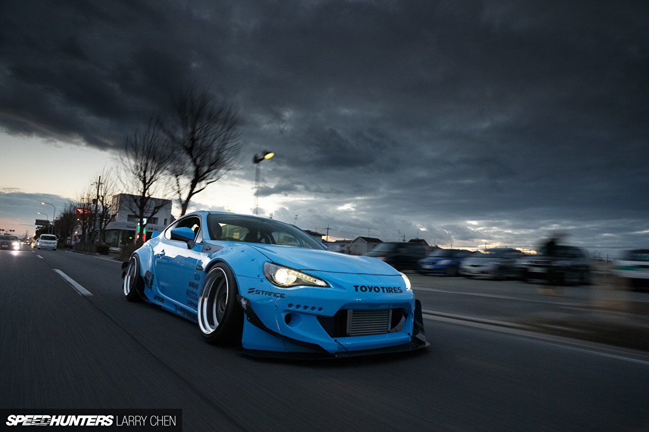 Wallpaper Toyota Gt86 Scion Fr S Subaru Brz Light Blue Automobile