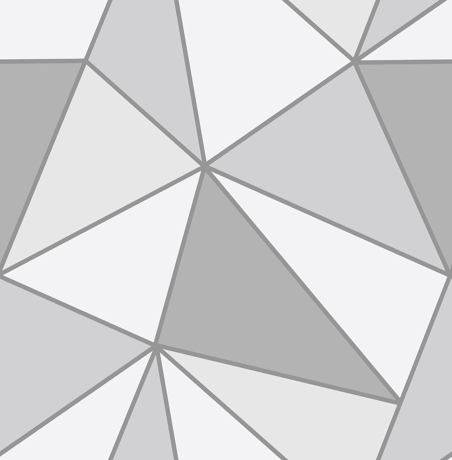 COLOR WHEEL. Apex Grey Geometric Wallpaper