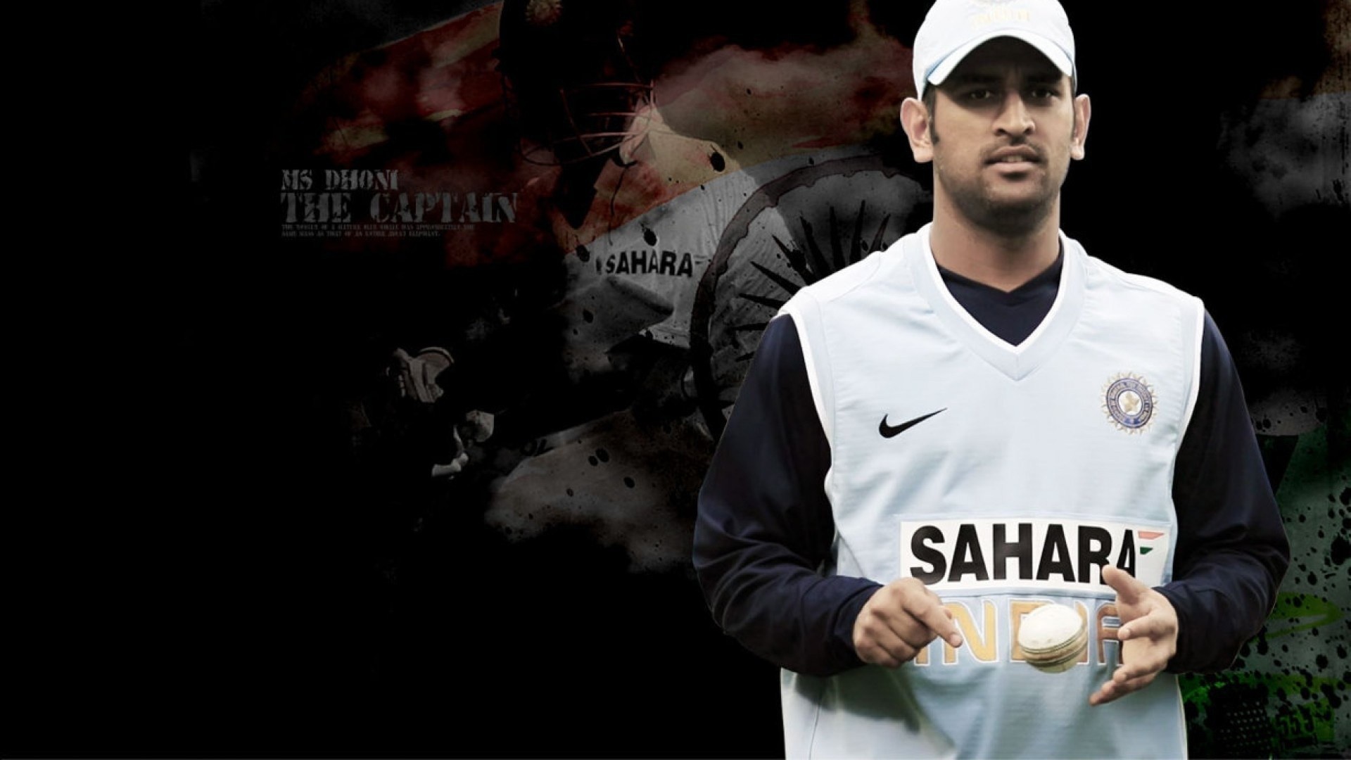 Desktop Ms Dhoni Wallpaper