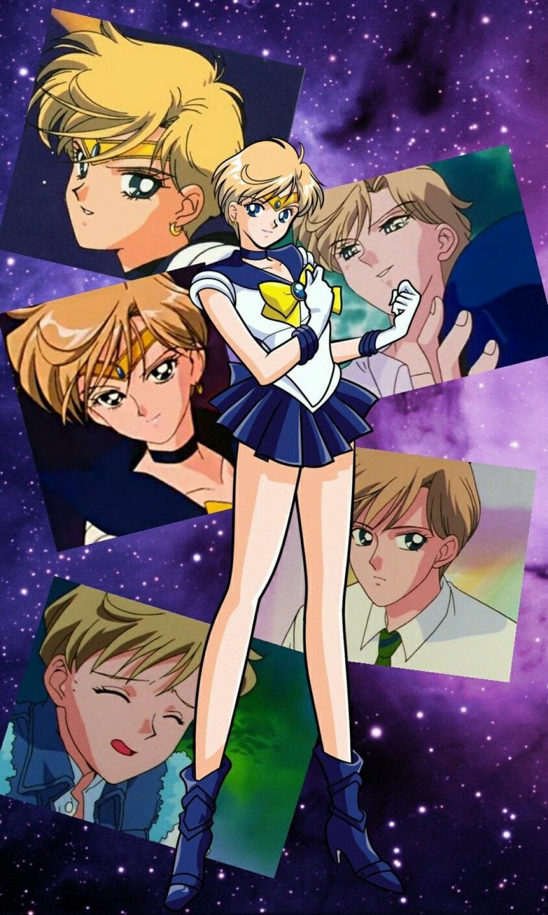 Sailor Uranus Tenoh. Sailor moon character, Sailor moon / iPhone HD Wallpaper Background Download HD Wallpaper (Desktop Background / Android / iPhone) (1080p, 4k) (1080x1802)