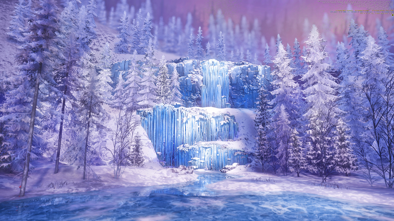 Frozen Waterfall Wallpaper Free Frozen Waterfall Background