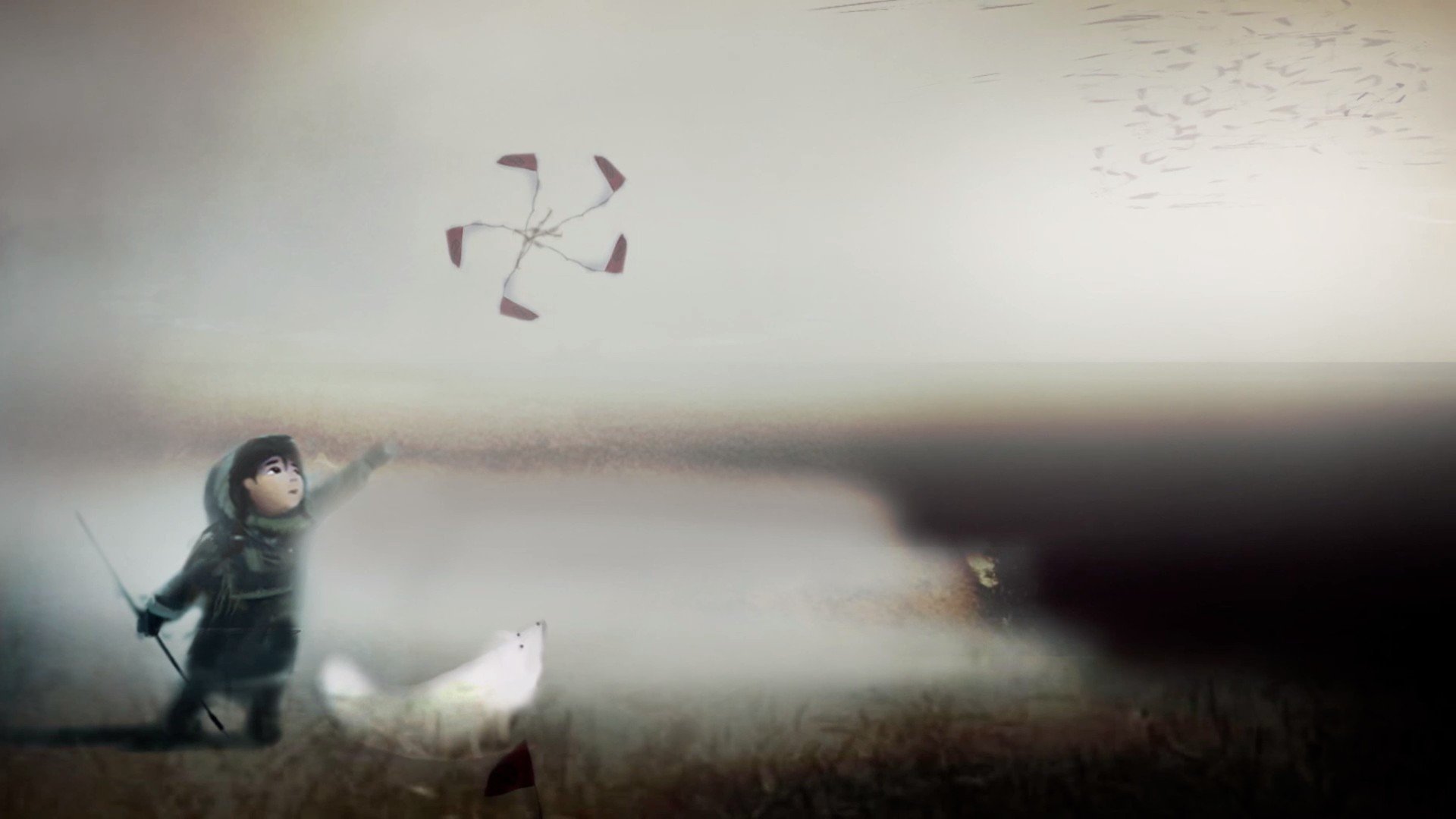 NEVER ALONE Kisima Innitchuna puzzle platform fantasy indian eskimo 1nalone adventure exploration alaska fox foxes wallpaperx1080