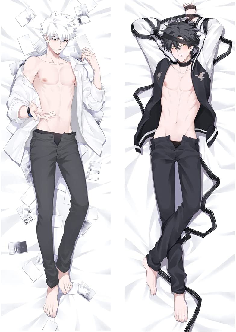 UTF4C Shiguang Daili Ren Cheng Xiaoshi Lu Dakimakura Hugging de almohada de cuerpo para cosplay con personaje, material de algodón impreso en ambos lados de diferentes patrones, 20.0 x