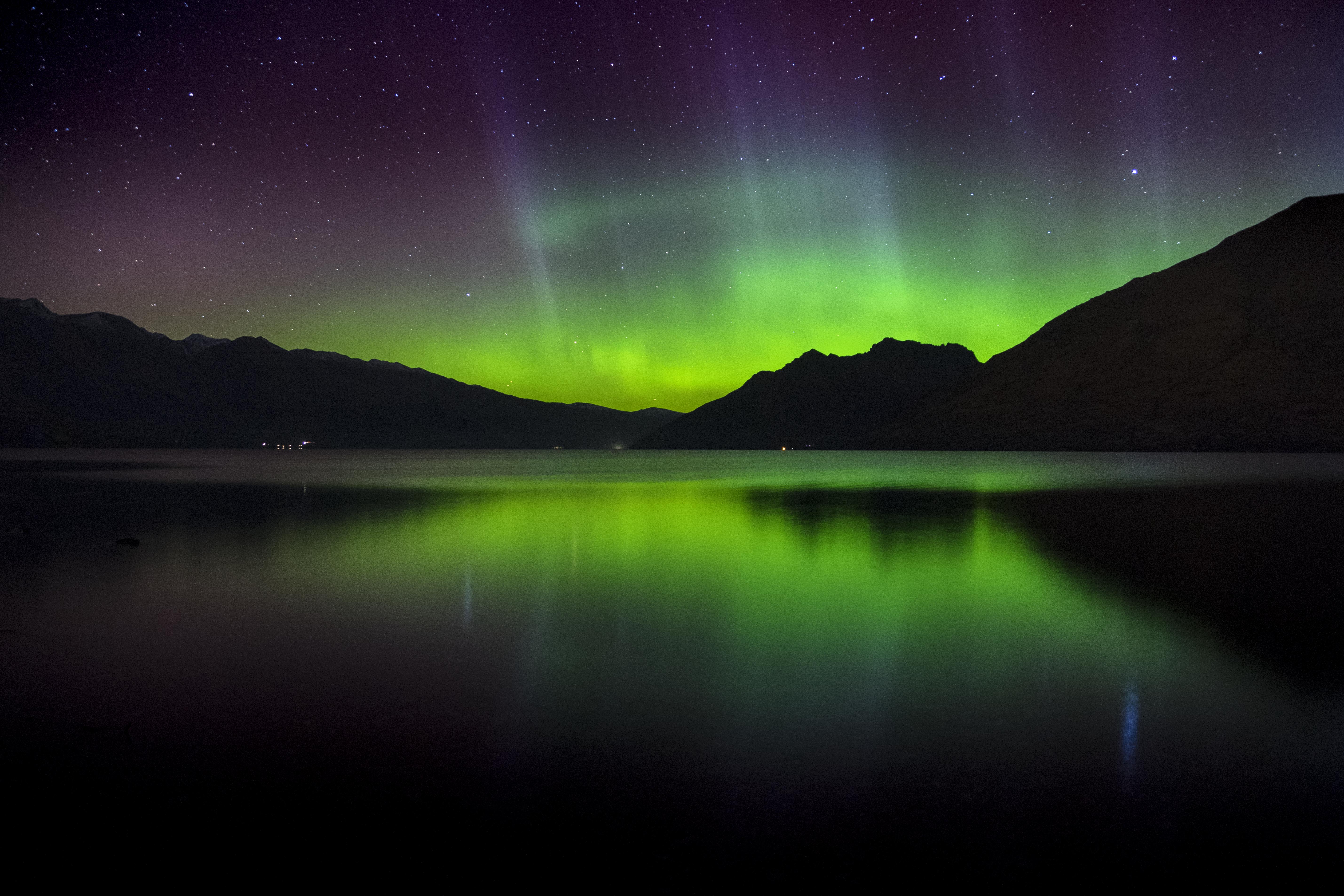 Southern lights Wallpaper 4K, Aurora Borealis, Polar Lights, Northern Lights, Nature