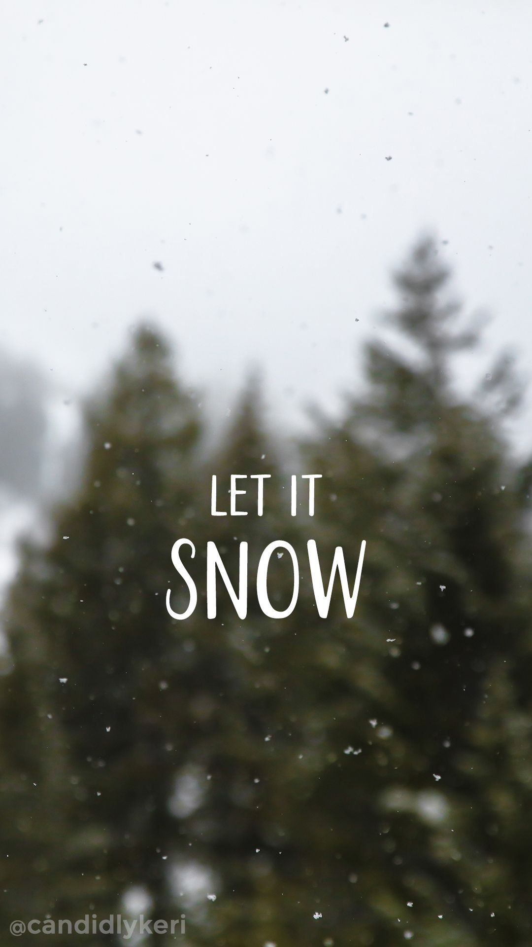 Let It Snow Wallpaper